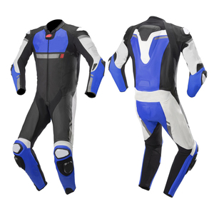 Traje de moto de último estilo, traje de carrera de cuero de motocicleta personalizado, traje de carreras de motorista, chaqueta de moto de cuero genuino, motocicleta - Product Image 6