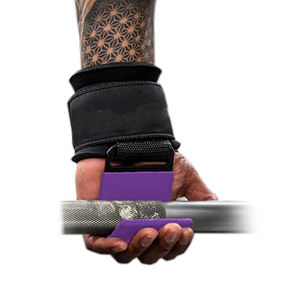 Crochets d'haltérophilie professionnels fabriqués en usine Oem crochets d'entraînement d'entraînement de gymnastique d'haltérophilie - Product Image 5