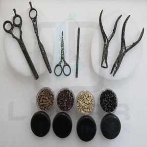 Kit de herramientas de extensión de cabello de color de camuflaje Etiquetado de marca personalizada disponible para peinado y extensiones de cabello Herramientas de cuidado de belleza - Product Image 2