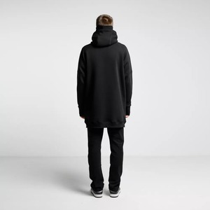 Sudadera con capucha transpirable de felpa francesa de lujo para hombres Sudadera con capucha resistente al agua con capucha de peso pesado con logotipo personalizado - Product Image 2