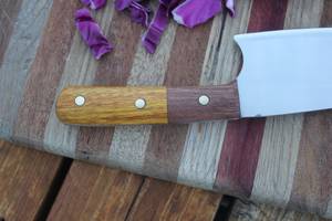 Couteau de cuisine en acier inoxydable Damas à vente chaude 2025, étui en cuir, certifié CE classe I pour utilisation chirurgicale en hôpital - Product Image 3