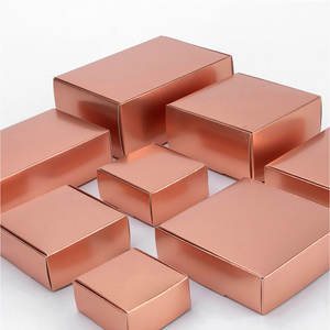 Embalaje personalizado Caja de regalo de cartón de oro rosa Soportes de jabón Impresión de logotipo de tamaño personalizado al por mayor a granel - Product Image 5