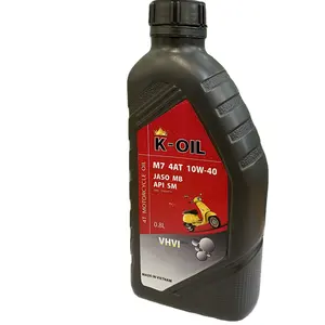 M7 4AT K-OIL engine oil MB 10W-40 API SM excellent thermal high standard oil low price for 4-stroke scooters from Vietnam