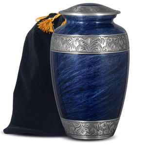 Premium Brass Cremation Urn <b>For</b> Human <b>Ashes</b> Luxury Cremation Urn Unique Design Cremation Urn Memorial Funeral Supply - Product Image 6