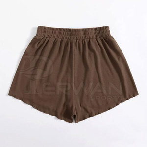 Pantalones cortos transpirables de color sólido para mujer, ropa de calle de diseño personalizado, pantalones cortos de gran tamaño para mujer - Product Image 2