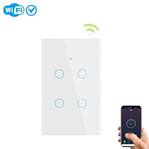 澳大利亚批准的 AU NZ 双路 GMA 认证，适用于智能复古 ABS 10A 触摸屏 SAA 标准 Wi-Fi 开关 - Product Image 4