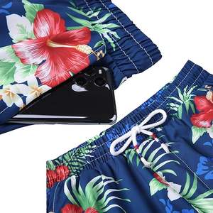 Conjuntos de chándal para hombre: Pantalones cortos de punto con cintura elástica, camisas casuales con botones, conjuntos deportivos, trajes hawaianos cómodos para el verano. - Product Image 5