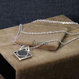 Lab Grown Diamond 925 Sterling Silver Pandent With Necklace For Women/Her/Every Occasion Wearing - Product Image 4