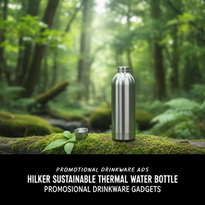 Borraccia Termica Sostenibile Hilker - Gadget Promozionale per Bevande - Product Image 3