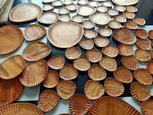 ไม้ธรรมชาติขนาดใหญ่ที่ให้บริการจานไม้ - Product Image 4