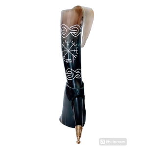 Jarra Vikinga para Beber, Diseño Medieval, Ecológica, Pulida, Regalo para Hombre, Boda - Product Image 4