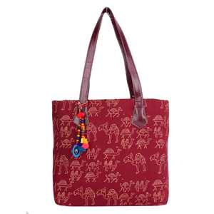 Vente en gros de sacs de jute de qualité supérieure Sac fourre-tout en jute écologique et souple recyclé avec impression de logo Sac de jute personnalisé exportateur en Inde - Product Image 1