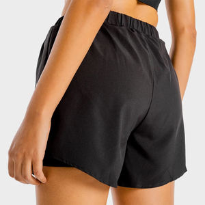 Short de sport de yoga taille haute pour femmes respirant nouveautés-conception sans entrejambe course à pied entraînement Fitness Gym vêtements poches - Product Image 3