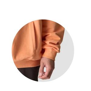 Sweat à capuche en molleton pour homme, poids lourd, personnalisé, avec fermeture éclair, pull-over, épaules tombantes, uni, fermeture éclair, logo mystère à capuche - Product Image 5