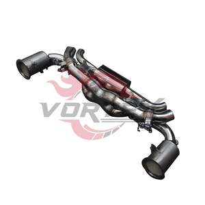 Système d'échappement Catback Valvetronic en acier inoxydable T304 haute performance Vortex pour Porsche 992 3.0T 2019-2025 - Product Image 1