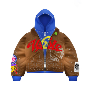 Conjunto de Chándal Unisex Personalizado de Neopreno, Sudadera Lisa Holgada con Capucha y Pantalones de Chándal - Product Image 4