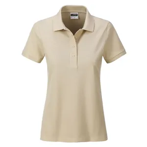 Polo Básico Orgánico para Mujer, Sostenible, para Merchandising Promocional - Product Image 6