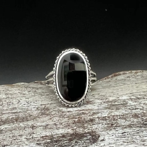 925 Sterling Silver Black Onyx Gemstone Wedding <b>Ring</b> <b>for</b> <b>Women</b> Oval Cut Diamond <b>Statement</b> Designer <b>Ring</b> Gift - Product Image 1