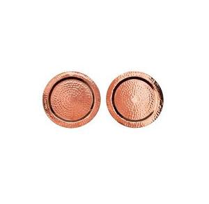 Dessous de verre pour café fait à la main décor de table à la maison pour dessous de verre en cuivre à l'aspect vintage décor de table de fêtes de mariage de style américain - Product Image 3