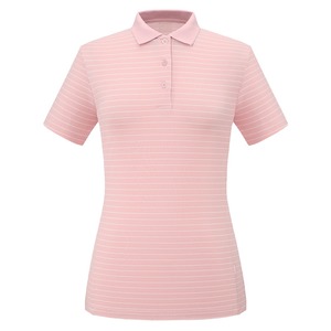 Women's Ice <b>Pin</b> Line Yoko Collar Half Women's T-shirt REWFTSM23253 - Product Image 1