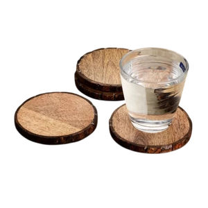 Posavasos de madera Natural hechos a mano de lujo, decoración de mesa de Hotel de alta calidad para tazas de té, alfombrillas y almohadillas para uso doméstico - Product Image 5