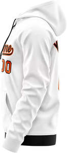 เสื้อฮู้ดดี้เยาวชนแบบกำหนดเอง พร้อมชื่อทีมและหมายเลข ผลิตจากผ้าฝ้ายฟลีซ สำหรับกีฬาและสวมใส่ลำลอง ผู้ผลิตและผู้ส่งออก - Product Image 4