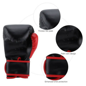New Wholesale Customized High Quality Punching Bag Training Sparring Muay Thai Boxing Gloves - Product Image 5