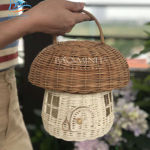 Juguete de mimbre hecho a mano para bebé, seta, tendencia - Product Image 5