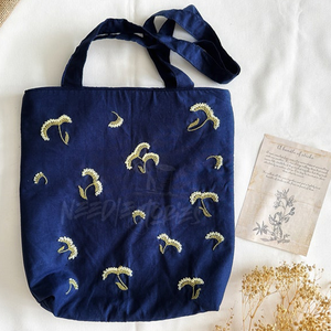 100% conception de point de main personnalisé Pakistan fait meilleure vente sac à bandoulière en toile à la main - Product Image 4