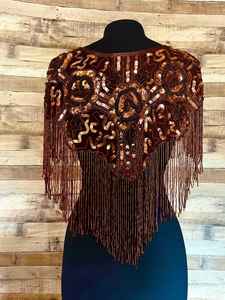 เสื้อคลุมลูกปัดสไตล์นักเรียนแฟชั่นชั้นสูงงานปาร์ตี้งานทำมือไม่เหมือนใครสำหรับผู้หญิงและผู้ใหญ่ - Product Image 2