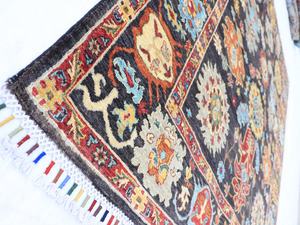 พรมด้านนอกสีน้ำเงินเข้มขนาด9x12พรมปูพื้นตุรกีขนาดใหญ่ลายแอบสแตรกต์ - Product Image 2