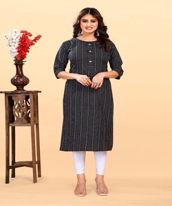 Pelouse cousue blanc modeste Blouses chemises 2 pièces costume pakistanais - Product Image 3