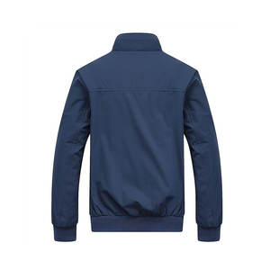 2025 chaqueta de bombardero de vuelo abrigo de piloto de combate azul Unisex adultos espesor de punto hombres chaqueta de invierno - Product Image 2