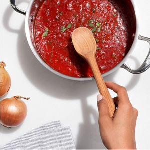 <b>Set</b> <b>of</b> 3 Wooden Spoon <b>Set</b> Smooth Beechwood Utensils Comfort Grip Non Stick Spoons Turner <b>Spatula</b> Skimmer Fork Serving Spoon - Product Image 6