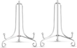 Eco Friendly Elegant Metal <b>Plate</b> <b>Stand</b> For Decorative Display Use Enhancing Home Interior And Metallic Finish - Product Image 6