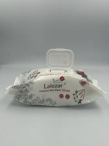 Lalezar Lingettes Humides Non-Tissées de Haute Qualité, Douces pour Bébé, Écologiques, Sans Alcool, avec Couverture en Plastique, 120 Pièces, Parfum Floral Turc, ISO - Product Image 4