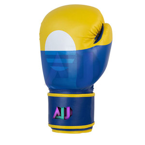 Nouveaux gants de boxe en cuir sur mesure, doigts entiers, évacuation de l'humidité, légers, respirants, fermeture à boucle et crochet, haute qualité - Product Image 2