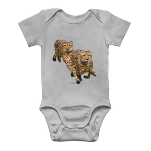 Body de Bebé Clásico Cheetah Brothers 100% Algodón con un Adorable Estampado Animal - Product Image 3