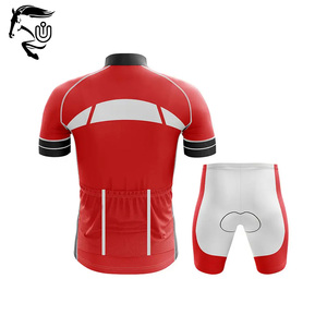 Ensembles respirants d'uniformes de cyclisme pour hommes de vente chaude de la fabrication professionnelle avec conception de sublimation pour adultes - Product Image 2