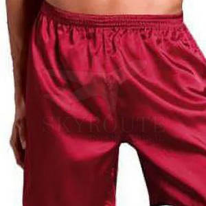 Pantalones cortos de satén de alta calidad para hombre, tela suave, cintura media, estilo informal, cierre de cintura elástica, precio al por mayor - Product Image 6