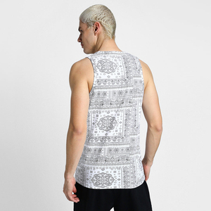 Débardeur léger personnalisé par sublimation, usine OEM, marque privée, streetwear décontracté, séchage rapide, respirant, doux, 100% polyester - Product Image 3