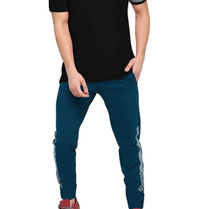 กางเกงทรงตรงสำหรับผู้ชายแบบลำลองเอวสูงผ้าใบสีทึบกันน้ำกางเกงของผู้ชายลายทางโค้งตรง - Product Image 5