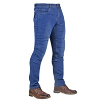 Jeans en denim pour motards unisexes personnalisés - Doublés avec rembourrage de protection, respirants, anti-plis, séchage rapide, service OEM