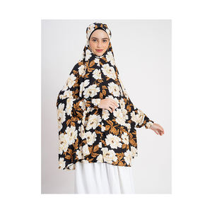 Vestido modesto personalizado más vendido y hiyab largo para mujeres musulmanas moda elegante oración étnica islámica Dupatta - Product Image 1