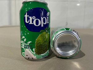 TROPI Tan Do OEM 330ml Fresh Vietnam Certificado HALAL Jugo de frutas y verduras Guanábana Bebida con sabor a sandía Puré de acidez - Product Image 3