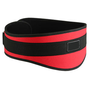 Cinturón de Levantamiento de Pesas de Neopreno de 6 Pulgadas Personalizable, Hebilla de Metal Resistente, Ajustable, Soporte Lumbar para Entrenamiento de Fuerza en el Gimnasio - Product Image 5