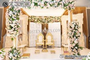Soporte de Fondo de Madera para Boda, Arco a Precios de Fábrica, Accesorios de Pared de Madera para Decoración de Eventos, Idea Comprar Soporte de Arco de Madera para Boda - Product Image 6
