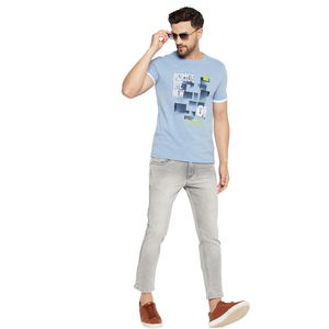 Camiseta de Estilo Casual con Estampado de Serigrafía de Último Diseño, Manga Corta, Cuello Redondo, Gran Venta, Camisetas de Algodón 100% con Estampado de Serigrafía - Product Image 2