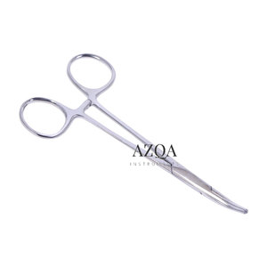 Pince de pêche à la mouche en acier inoxydable de haute qualité confortable pince à mousser dorée hémostatiques noirs équipement de pêche élevé - Product Image 2