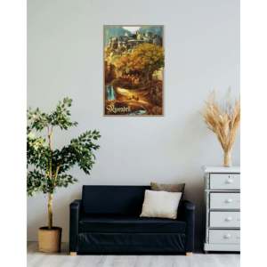 Lord of the Rings <b>Poster</b> 61x91.5 cm Rivendell Scene Offset & Digital Printing Hanging & Scroll Styles Durable Plastic Material - Product Image 5